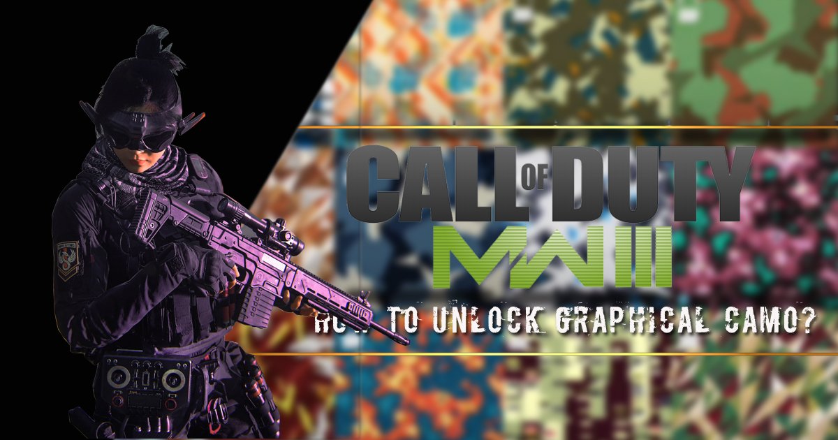 COD MW3 Guide: How to Unlock Graphical Camo?